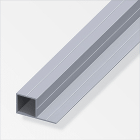 alfer Tube carré 1coté 19.5 x 37.5 mm brut 1 m Tube carré 1coté 19.5 x 37.5 mm brut 1 m alfer 605023400000 Photo no. 1