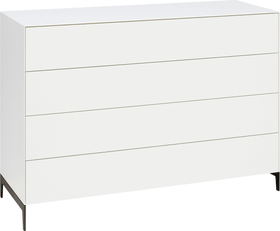 LUX Commode LUX Commode 400825500000 Dimensions L: 120.0 cm x P: 46.0 cm x H: 84.5 cm Couleur Blanc Photo no. 1