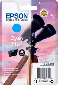 Epson Tintenpatrone 502 cyan Tintenpatrone Tintenpatrone 502 cyan Tintenpatrone Epson 798559100000 Bild Nr. 1