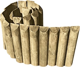 Rollbord-Beeteinfassung Holzzaun Rollbord-Beeteinfassung Holzzaun 647050000000 Dimension L: 175.0 cm x T: 7.0 cm x H: 40.0 cm Bild Nr. 1