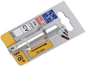 Lux Verlängerung 3/8" Comfort 75 mm Verlängerung Verlängerung 3/8" Comfort 75 mm Verlängerung Lux 601029700000 Bild Nr. 1