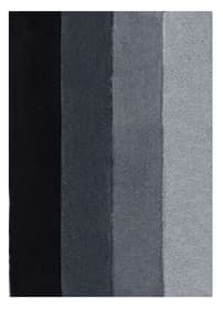 spirella Badeteppich Four Badteppich Badeteppich Four Badteppich spirella 675124400000 Farbe Schwarz-Grau Grösse 55 x 65 cm Bild Nr. 1