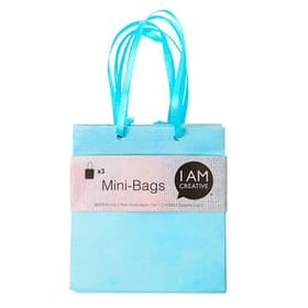 I AM CREATIVE Mini Sac, bleu, 8 x 8.9 x 4 cm, 3 pcs. Mini Sac, bleu, 8 x 8.9 x 4 cm, 3 pcs. I AM CREATIVE 666211300000 Photo no. 1