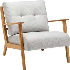 FAUST Fauteuil FAUST Fauteuil 402467100000 Dimensions L: 76.0 cm x P: 80.0 cm x H: 78.0 cm Couleur Gris clair Photo no. 1