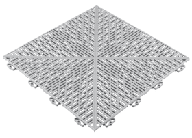 bergo Unique 38 x 38 cm Dalles en matière synthétique Unique 38 x 38 cm Dalles en matière synthétique bergo 647121100000 Couleur Gris Photo no. 1