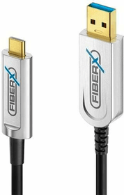 Cavo USB 3.1 Gen2, Fibra, 10Gbps USB A - USB C 15 m Cavo USB FiberX 785302404652 N. figura 1