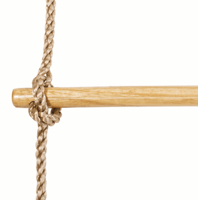 Échelle de corde avec 5 barreaux en bois 647089000000 Photo no. 1