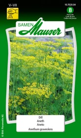 Samen Mauser Aneth Semences d’herbes arom. Aneth Semences d’herbes arom. Samen Mauser 650109701000 Contenu 2.5 g (env. 5 m²) Photo no. 1