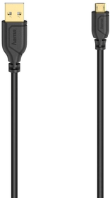 Micro-USB-Kabel "Flexi-Slim", USB 2.0, 480 Mbit/s, 0,75 m Kabel Hama 798294500000 Bild Nr. 1