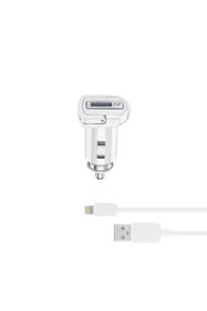 Cellular Line USB-Adapter Kit 10W 2A Apple USB KFZ-Ladegerät USB-Adapter Kit 10W 2A Apple USB KFZ-Ladegerät Cellular Line 621504800000 Bild Nr. 1