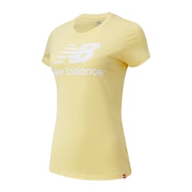 W Essentials Stacked Logo Tee Damen-T-Shirt New Balance 464265300650 Grösse XL Farbe gelb Bild-Nr. 1