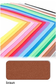 I AM CREATIVE Moosgummi Moosgummi I AM CREATIVE 665286600000 Farbe Braun Bild Nr. 1