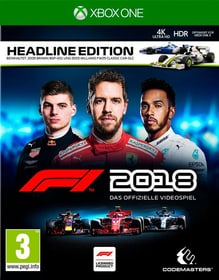 Xbox One - F1 2018 Headline Edition (I) Box Xbox One - F1 2018 Headline Edition (I) Box 785300136731 Photo no. 1