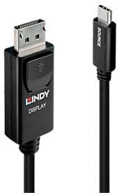 LINDY USB-C an DisplayPort 4K60Hz Adapterkabel 2m Adapterkabel USB-C an DisplayPort 4K60Hz Adapterkabel 2m Adapterkabel LINDY 785300150411 Bild Nr. 1