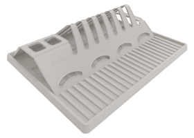 Rotho SPACEWONDER Égouttoir à vaisselle pliable, Plastique (PP) sans BPA, gris Cuisine SPACEWONDER Égouttoir à vaisselle pliable, Plastique (PP) sans BPA, gris Cuisine Rotho 604060800000 Photo no. 1