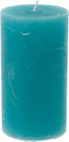 Bougie cylindrique rustic Bougie Balthasar 656207100006 Couleur Turquoise Taille ø: 7.0 cm x H: 13.0 cm Photo no. 1