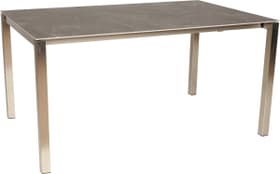 KANO, 150/210 cm, piètement Acier inoxydable, plateau Céramique Table é rallonge KANO, 150/210 cm, piètement Acier inoxydable, plateau Céramique Table é rallonge 753194215072 Taille L: 150.0 cm x L: 95.0 cm x H: 74.0 cm Couleur Wild Grey Photo no. 1