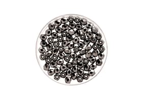 Perle en verre 6mm 50pcs hématite Perles artisanales Perle en verre 6mm 50pcs hématite Perles artisanales 608140500000 Photo no. 1