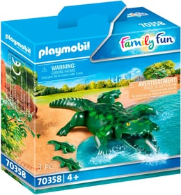 PLAYMOBIL® 70358 Coccodrillo con cuc. 70358 Coccodrillo con cuc. PLAYMOBIL® 748030800000 N. figura 1