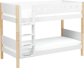 Flexa WHITE Lit superposé WHITE Lit superposé Flexa 404913600000 Dimensions L: 109.0 cm x P: 210.0 cm x H: 154.0 cm Couleur blanc / bouleau nature Photo no. 1