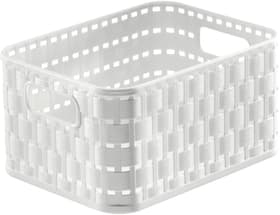 Rotho COUNTRY Korb 2 L Aufbewahrungskorb COUNTRY Korb 2 L Aufbewahrungskorb Rotho 675141800000 Farbe Weiss Bild Nr. 1