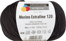 Schachenmayr Laine Merino Extrafine 120 Laine Merino Extrafine 120 Schachenmayr 665510300210 Couleur Noir Photo no. 1