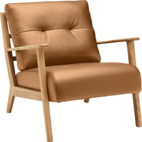 FAUST Fauteuil FAUST Fauteuil 402467007055 Dimensions L: 76.0 cm x P: 80.0 cm x H: 78.0 cm Couleur Cognac Photo no. 1