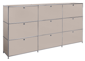 FLEXCUBE Highboard FLEXCUBE Highboard 401815030388 Grösse B: 227.0 cm x T: 40.0 cm x H: 118.0 cm Farbe Taupe Bild Nr. 1