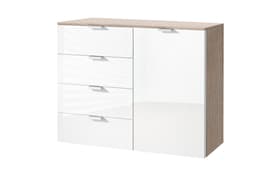 ORSON Commode ORSON Commode 404484100000 Dimensions L: 100.0 cm x P: 42.0 cm x H: 80.0 cm Couleur Blanc brillant Photo no. 1