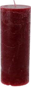 Bougie cylindrique rustic Bougie Balthasar 656207200012 Couleur Bordeaux Taille ø: 7.0 cm x H: 18.0 cm Photo no. 1