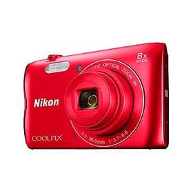 A300 Coolpix Kompaktkamera Rot