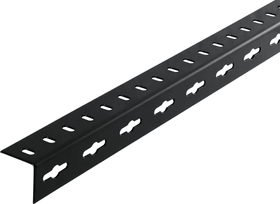 alfer Cornière isocèle 1.5 x 35.5 mm perforé noir 1 m Cornière isocèle 1.5 x 35.5 mm perforé noir 1 m alfer 605036200000 Photo no. 1