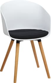 BRERA Chaise BRERA Chaise 402398500000 Dimensions L: 51.0 cm x P: 51.5 cm x H: 81.0 cm Couleur Noir Photo no. 1