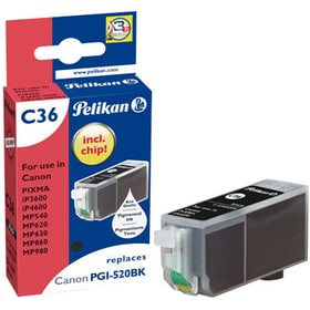 Pelikan C36 PGI-520 black Tintenpatrone C36 PGI-520 black Tintenpatrone Pelikan 797529900000 Bild Nr. 1