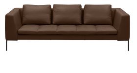 BADER 3er-Sofa BADER 3er-Sofa 405686130373 Grösse B: 238.0 cm x T: 105.0 cm x H: 80.0 cm Farbe Dunkelbraun Bild Nr. 1