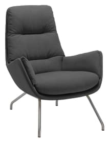 ANDRES Poltrona ANDRES Poltrona 402452307084 Dimensioni L: 83.0 cm x P: 87.0 cm x A: 96.0 cm Colore Antracite N. figura 1
