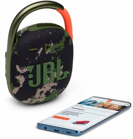 Clip 4 - Squad Bluetooth-Lautsprecher JBL 785300165292 Farbe Grün Bild Nr. 1
