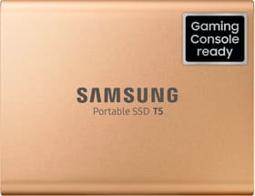 Samsung Portable SSD T5 1TB Gold SSD Extern Portable SSD T5 1TB Gold SSD Extern Samsung 785300144523 Bild Nr. 1