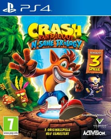 PS4 - Crash Bandicoot N. Sane Trilogy D Box PS4 - Crash Bandicoot N. Sane Trilogy D Box 785300140939 Bild Nr. 1