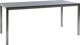 LOCARNO, Gestell Edelstahl, Platte HPL Gartentisch LOCARNO, Gestell Edelstahl, Platte HPL Gartentisch 753193814083 Grösse L: 140.0 cm x B: 80.0 cm x H: 74.0 cm Farbe Dark grey Bild Nr. 1