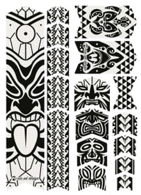 Maori Kettenschutz Riesel Design 465032700000 Bild Nr. 1