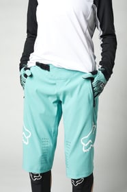 Fox Defend Short de cyclisme pour femme Defend Short de cyclisme pour femme Fox 461370800482 Taille M Couleur turquoise claire Photo no. 1