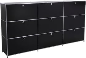 FLEXCUBE Buffet haut FLEXCUBE Buffet haut 401815030320 Dimensions L: 227.0 cm x P: 40.0 cm x H: 118.0 cm Couleur Noir Photo no. 1