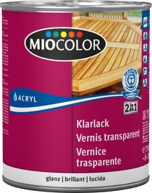 Acryl Klarlack glanz Farblos 750 ml Acryl Klarlack Miocolor 660561300000 Farbe Farblos Inhalt 750.0 ml Bild Nr. 1