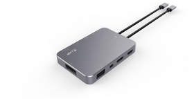 LMP USB-C DisplayDock 4K 10Port, Spacegrau Dockingstation USB-C DisplayDock 4K 10Port, Spacegrau Dockingstation LMP 785300143368 Bild Nr. 1