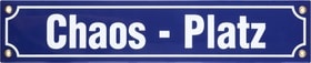 Emailschild Chaos Platz Emailschild Chaos Platz 605075400000 Bild Nr. 1