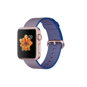 Watch Sport, 38mm Rose Gold Aluminiumgehäuse mit Armband aus gewebtem Nylon Königsblau Apple 79812700000016 Bild Nr. 1