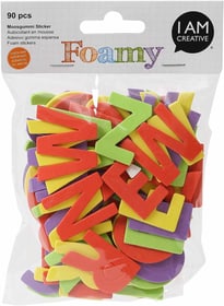 FOAMY, ABC, 90 pcs Autocollant en mousse FOAMY, ABC, 90 pcs Autocollant en mousse 666778500000 Photo no. 1