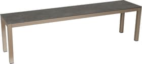 LOCARNO, Gestell Polar Silber, Platte Keramik Gartenbank LOCARNO, Gestell Polar Silber, Platte Keramik Gartenbank 753192920080 Grösse L: 200.0 cm x B: 35.0 cm x H: 45.0 cm Farbe Grigio Struttura Bild Nr. 1