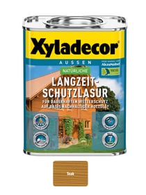 natürliche Langzeitschutzlasur Teak 750 ml XYLADECOR 661777700000 Farbe Teak Inhalt 750.0 ml Bild Nr. 1